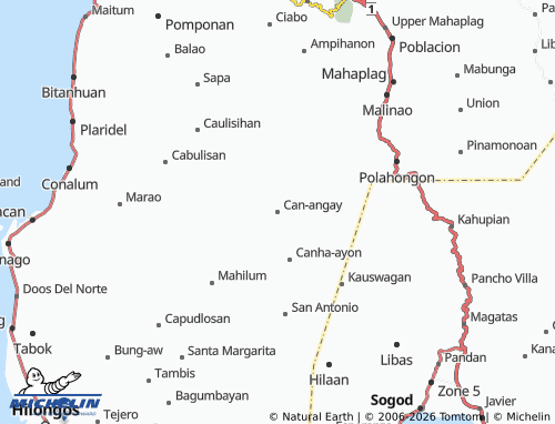 MICHELIN Can-angay map - ViaMichelin