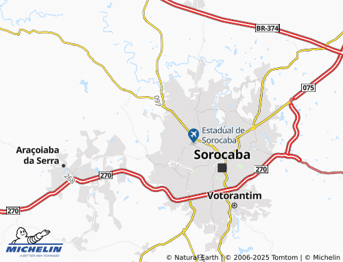 MICHELIN Lopes de Oliveira map - ViaMichelin
