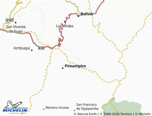 MICHELIN San Rafael map - ViaMichelin