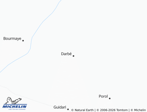 Mapa MICHELIN Darbé - ViaMichelin