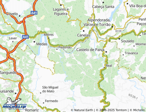 MICHELIN Raiva map - ViaMichelin