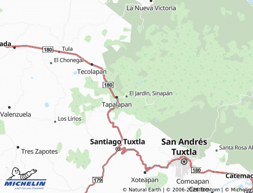 Mapa MICHELIN El Jardín, Sinapán - ViaMichelin