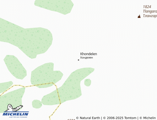 MICHELIN Khondelen map - ViaMichelin