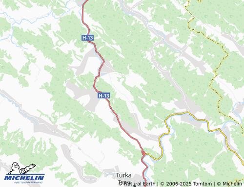 MICHELIN Mala Volosianka map - ViaMichelin