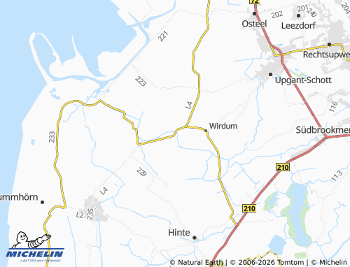MICHELIN Grimersum map - ViaMichelin