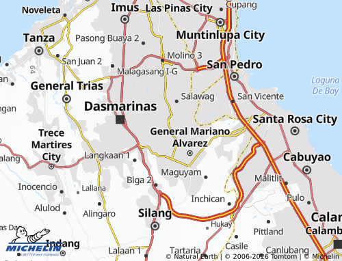 Mappa MICHELIN Paliparan 3 - ViaMichelin