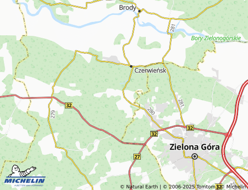 Carte MICHELIN Płoty - ViaMichelin