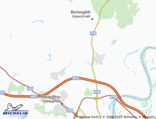 MICHELIN Stepan'kovo map - ViaMichelin