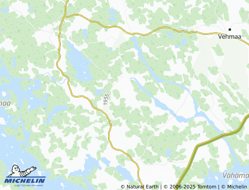 MICHELIN Tammisto map - ViaMichelin