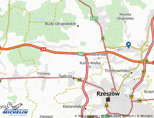 MICHELIN Mrowla map - ViaMichelin