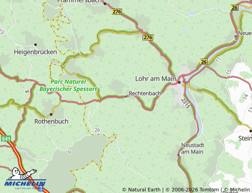Mappa MICHELIN Rechtenbach - ViaMichelin