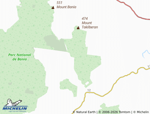 Mappa MICHELIN Wonbah Forest - ViaMichelin