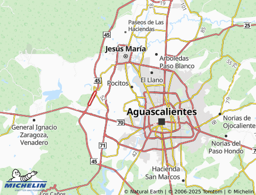 MICHELIN-Landkarte Reserva Residencial - ViaMichelin