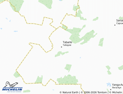 MICHELIN-Landkarte Tabarle - ViaMichelin