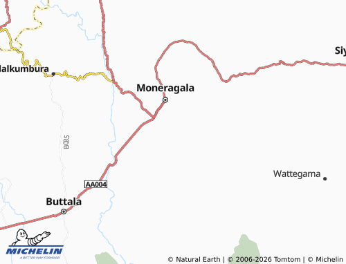 Mappa MICHELIN Hulandawa Left - ViaMichelin