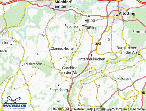 MICHELIN-Landkarte Mauerberg - ViaMichelin