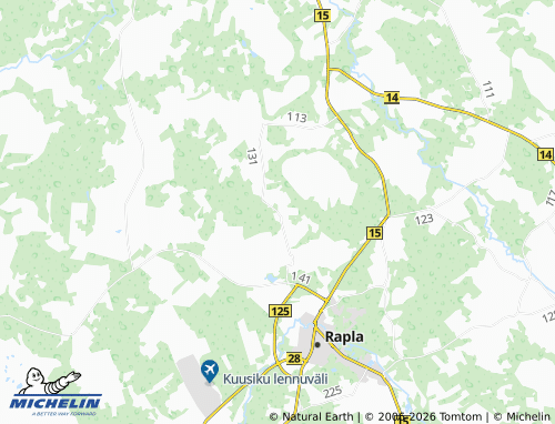 Mapa MICHELIN Alu-Metsküla - ViaMichelin