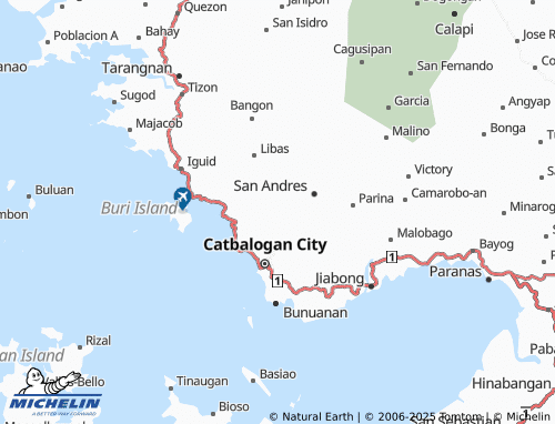 MICHELIN Bagongon map - ViaMichelin