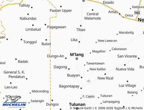MICHELIN Inas map - ViaMichelin