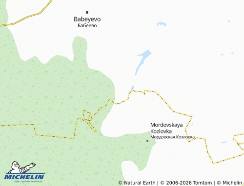 MICHELIN-Landkarte Kushki - ViaMichelin