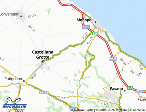 Mapa MICHELIN Villa Antonelli - ViaMichelin
