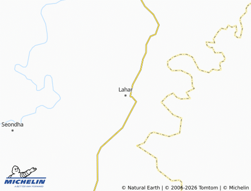 Mappa MICHELIN Lahar - ViaMichelin