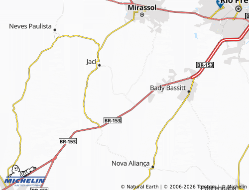 Mapa MICHELIN Ruilândia - ViaMichelin