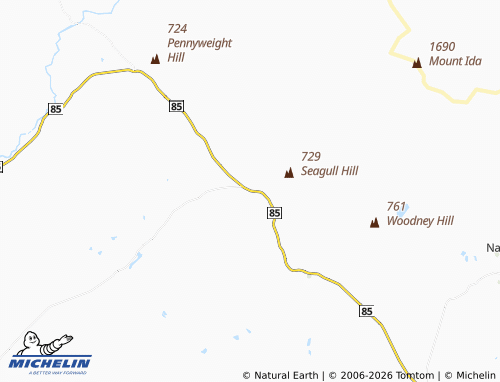 Mapa MICHELIN Idaburn - ViaMichelin