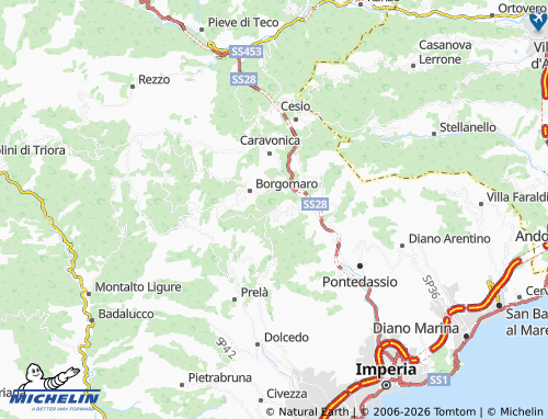Mapa MICHELIN Lucinasco - ViaMichelin
