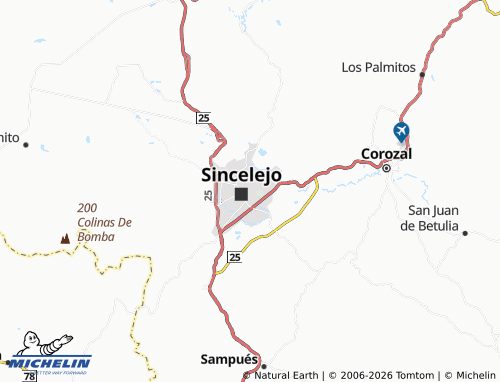 Mapa MICHELIN Buenos Aires - ViaMichelin