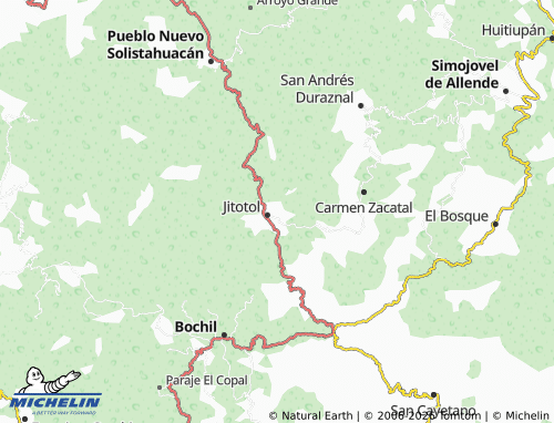 Kaart MICHELIN Agua Dulce - ViaMichelin