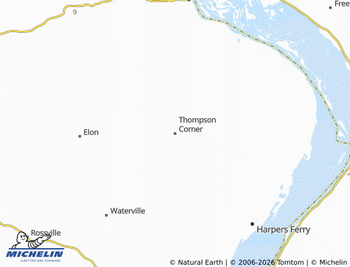 Mappa MICHELIN Thompson Corner - ViaMichelin