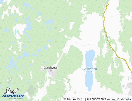 Carte MICHELIN Filipshyttan - ViaMichelin