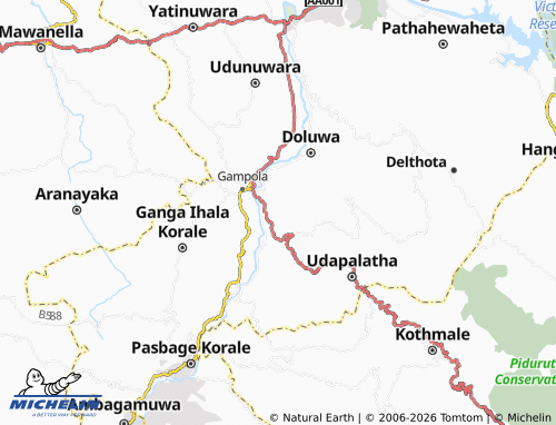 Mappa MICHELIN Amunupuraya - ViaMichelin