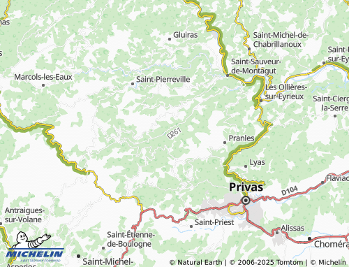 MICHELIN Magerouan map - ViaMichelin
