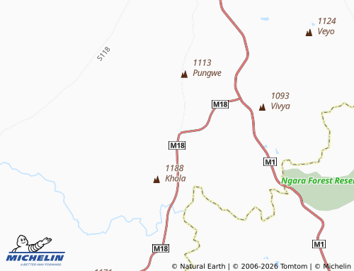 MICHELIN Kalolo map - ViaMichelin