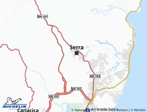 MICHELIN Cascata map - ViaMichelin