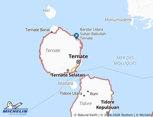 MICHELIN Salahuddin map - ViaMichelin