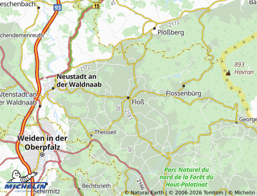 Mappa MICHELIN Floß - ViaMichelin