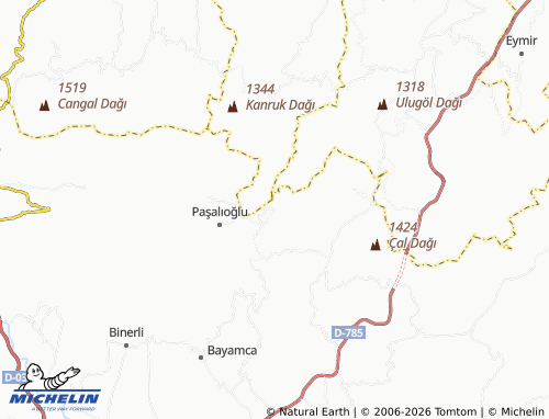 Mappa MICHELIN Yeşilçam - ViaMichelin