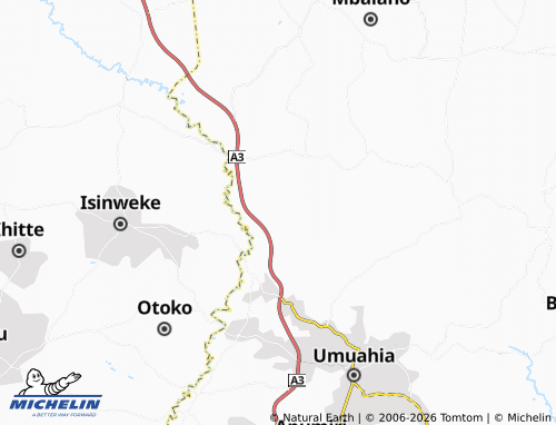Mappa MICHELIN Ugwu Nkpa - ViaMichelin