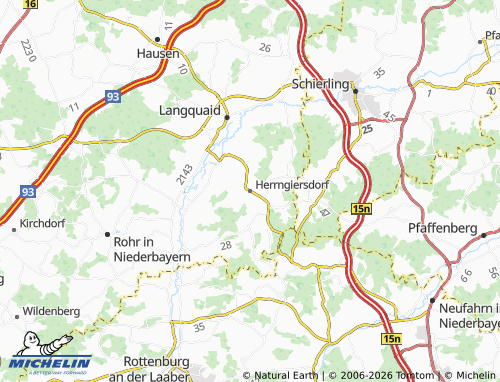 Mapa MICHELIN Herrngiersdorf - ViaMichelin
