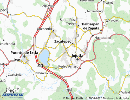 Mappa MICHELIN Arboledas de Galeana - ViaMichelin