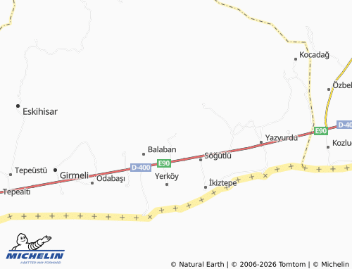 Mappa MICHELIN Çilesiz - ViaMichelin