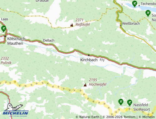 MICHELIN Stranig map - ViaMichelin