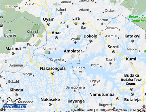 Mapa MICHELIN Kioga - ViaMichelin