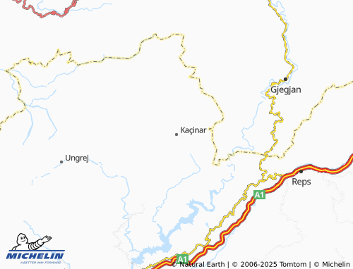 MICHELIN Kaçinar map - ViaMichelin