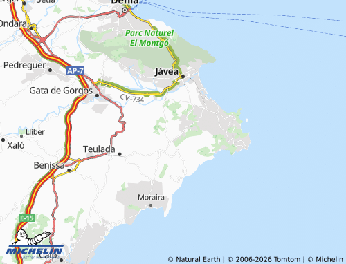 Mappa MICHELIN La Lluca - ViaMichelin