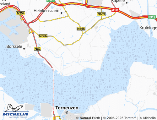 MICHELIN Oudelande map - ViaMichelin