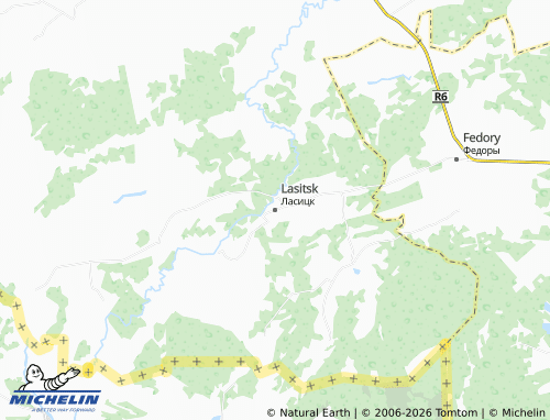 Carte MICHELIN Lasitsk - ViaMichelin